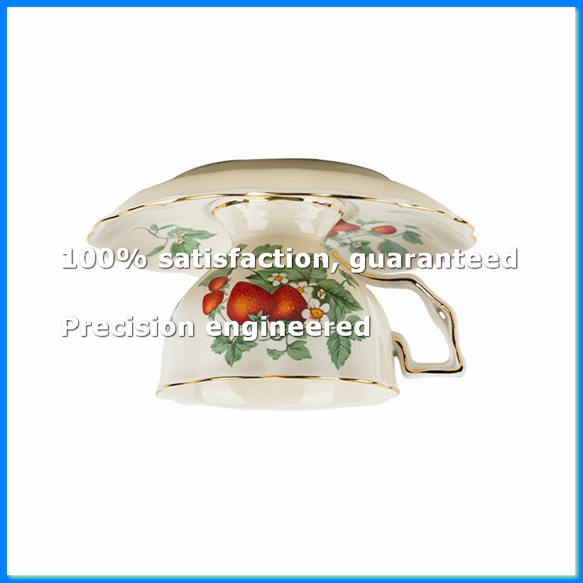 Coffee Tea English - Set Cangkir Kopi dan Teko Retro