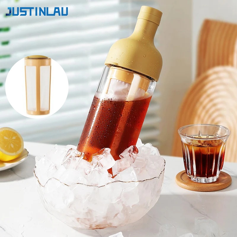 Coffee Tea Pots - JUSTINLAU 1L Pitcher Kopi Cold Brew,