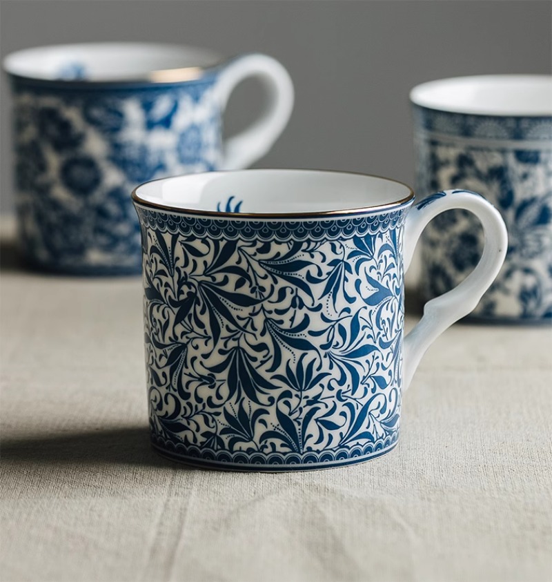 Coffee Tea English - William Morris Cangkir Kopi Klasik Inggris