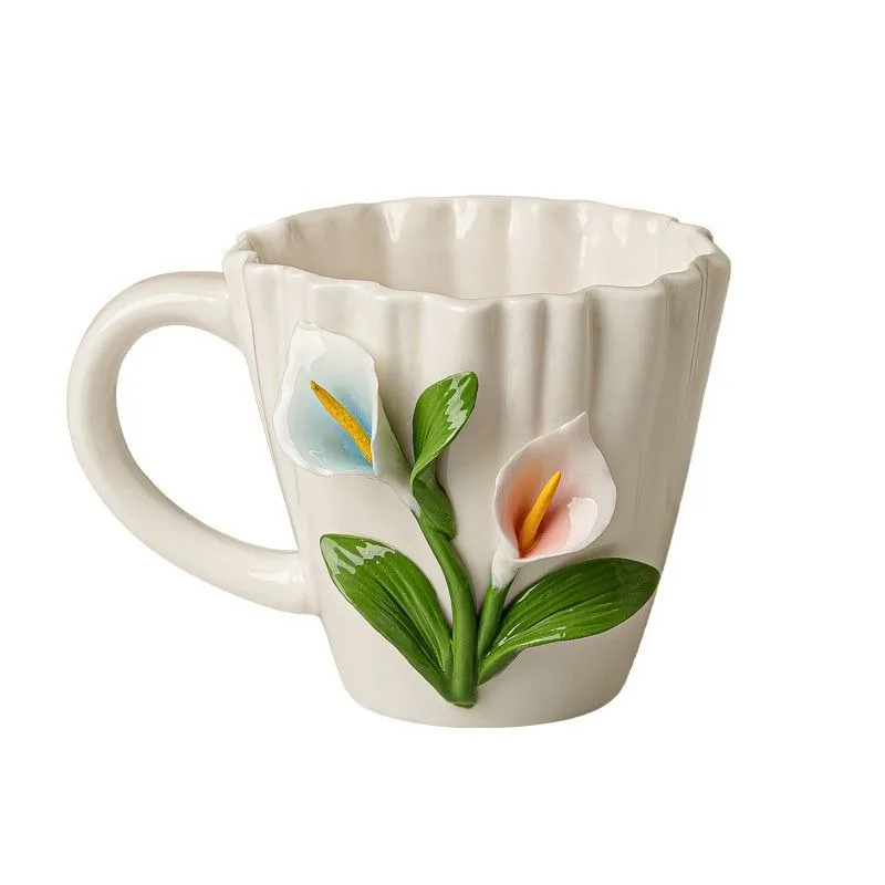 Valley Tea And Coffee - Cangkir Kopi Keramik Lily of The