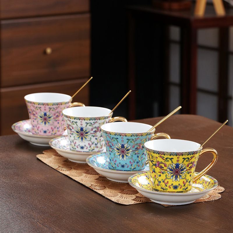 180Ml Cangkir Kopi Keramik Gay - Coffee Tea English ulasan dan harga