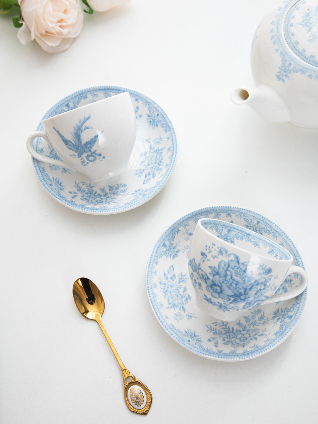Set cangkir dan tatakan teh so - Coffee Tea English ulasan dan harga