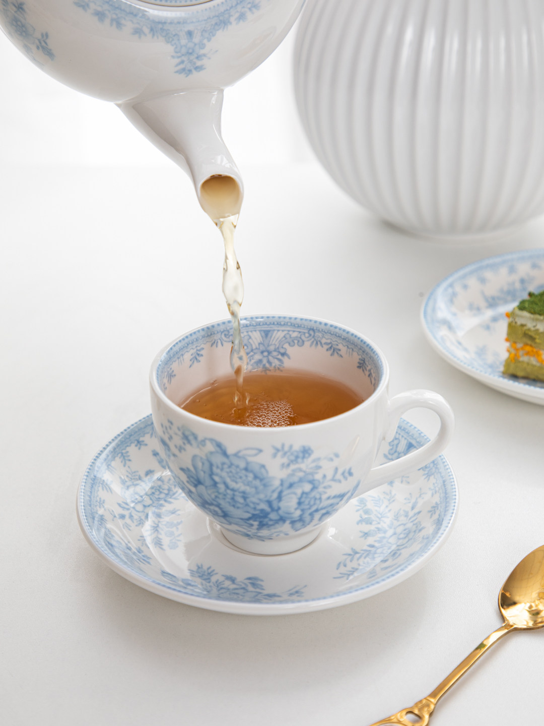 Set cangkir dan tatakan teh so - Coffee Tea English ulasan dan harga