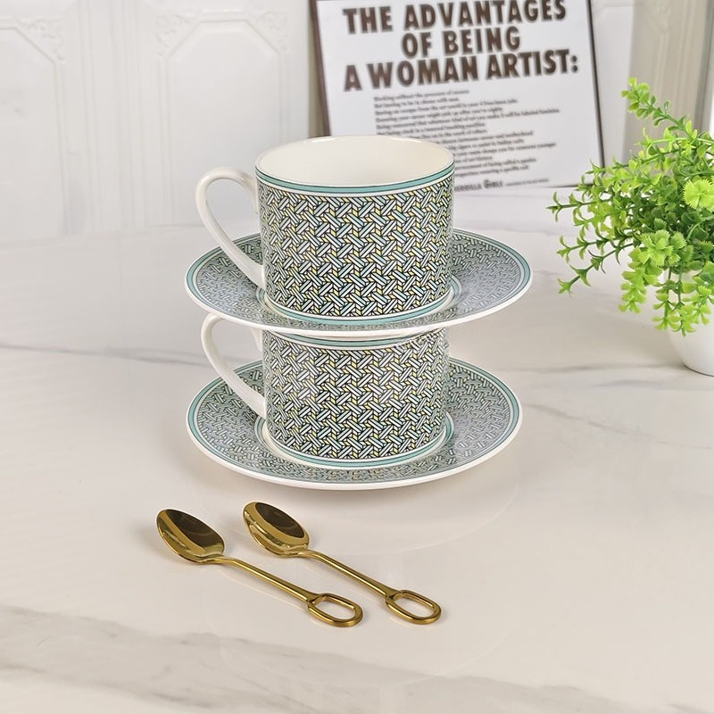 Cangkir Kopi Bone China Eropa, - Coffee Tea English ulasan dan harga