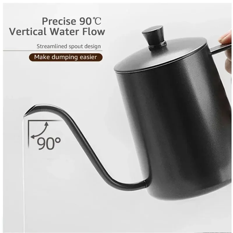 350/600ML Ketel Tetes Baja Tah - Coffee Tea Pots ulasan dan harga