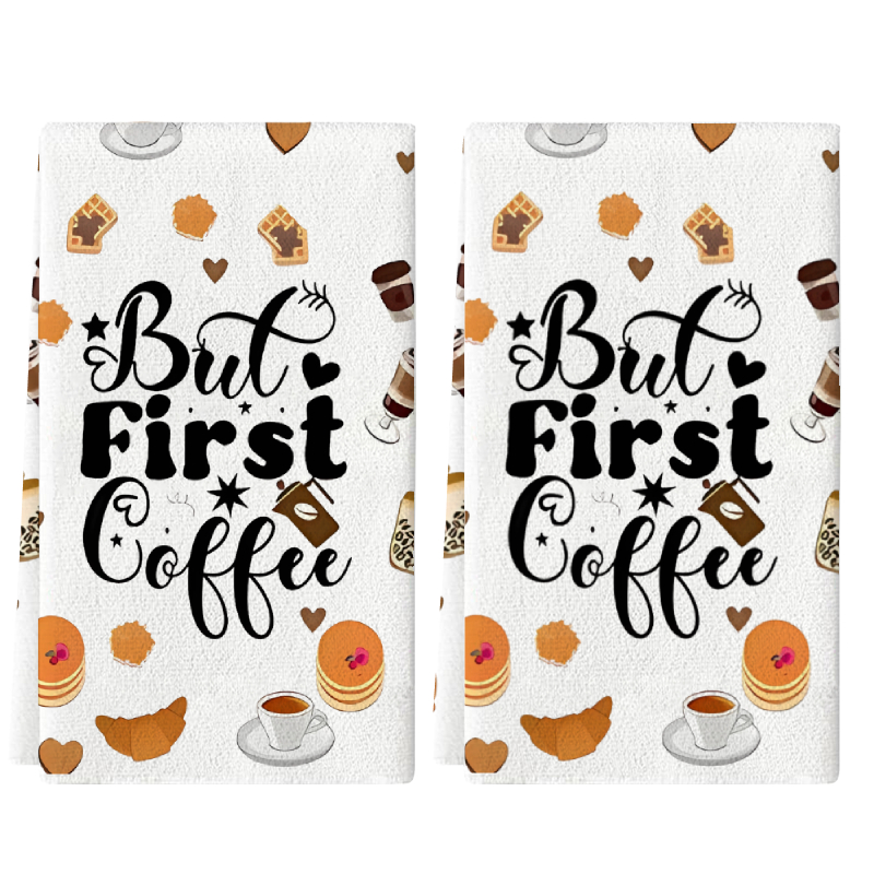 2 Buah, Handuk Dapur Good Morn - Coffee Tea Good Morning ulasan dan harga