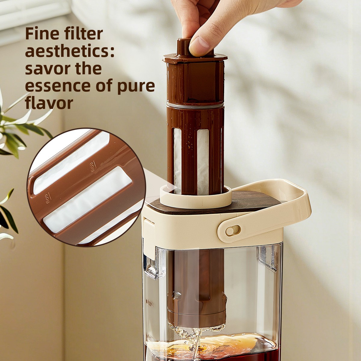 Pot Kopi Cold Brew Kapasitas B - Coffee Tea Pots ulasan dan harga