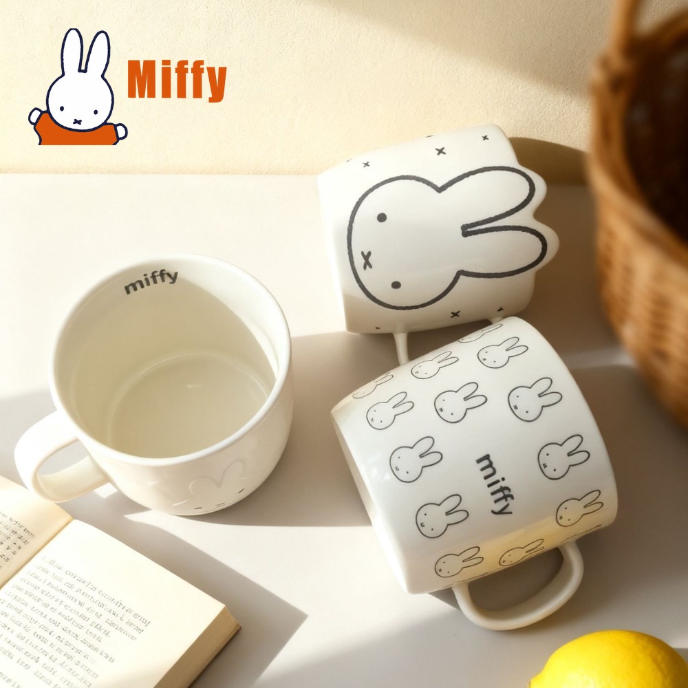 Mug Keramik Miffy Kawaii Cangk - Coffee Tea Good Morning ulasan dan harga