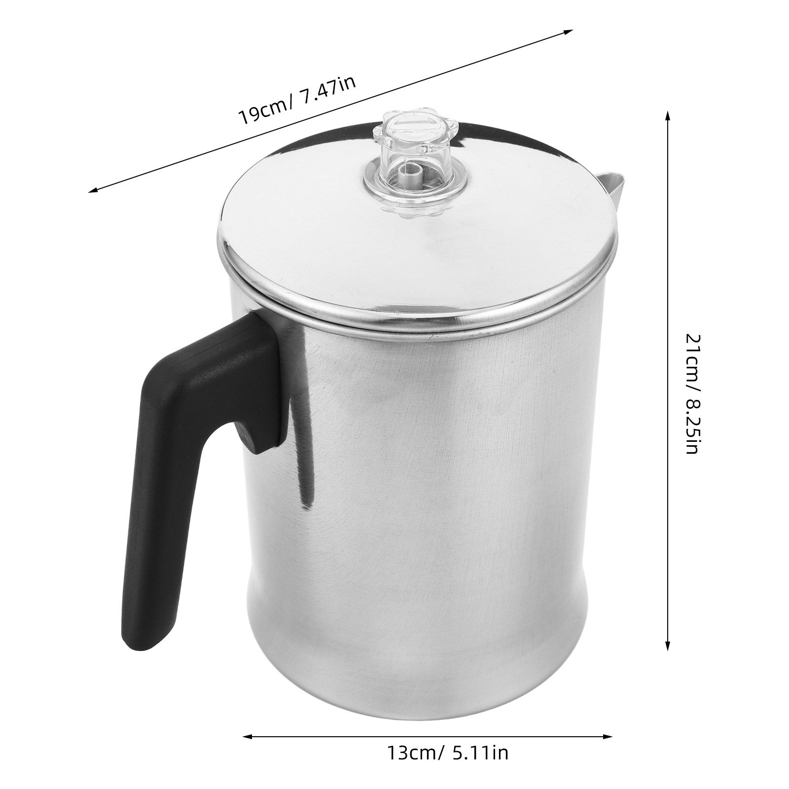 Ketel Kopi Aluminium 1.8L untu - Coffee Tea Pots ulasan dan harga