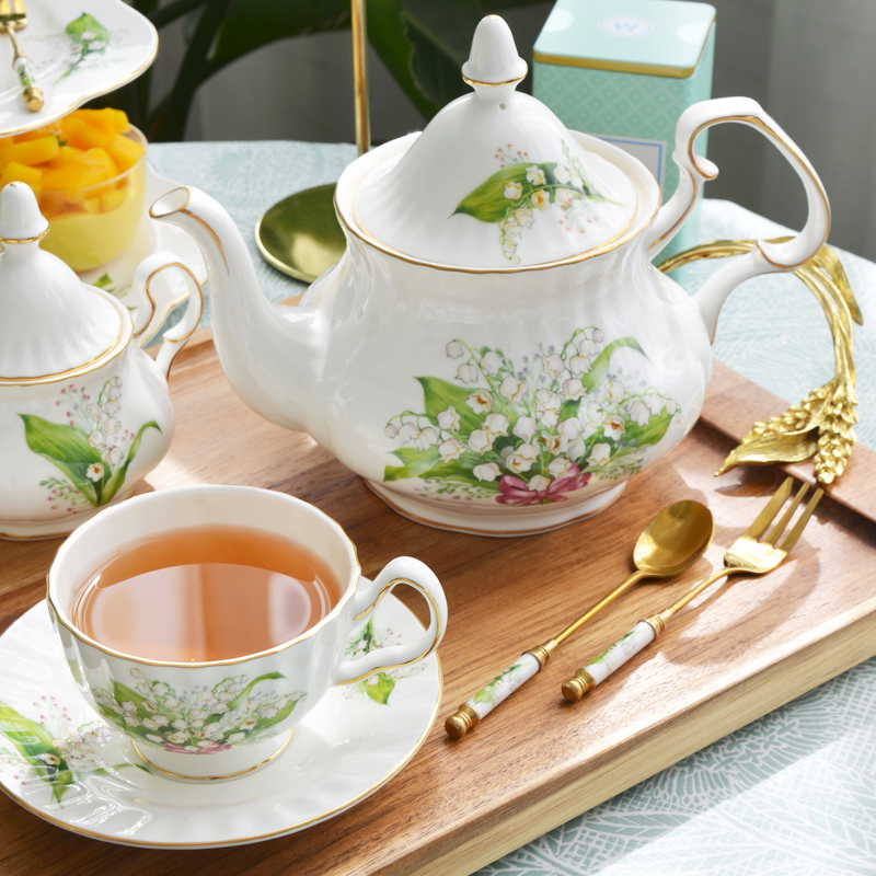Set Cangkir Teh Lily Valley, T - Valley Tea And Coffee ulasan dan harga