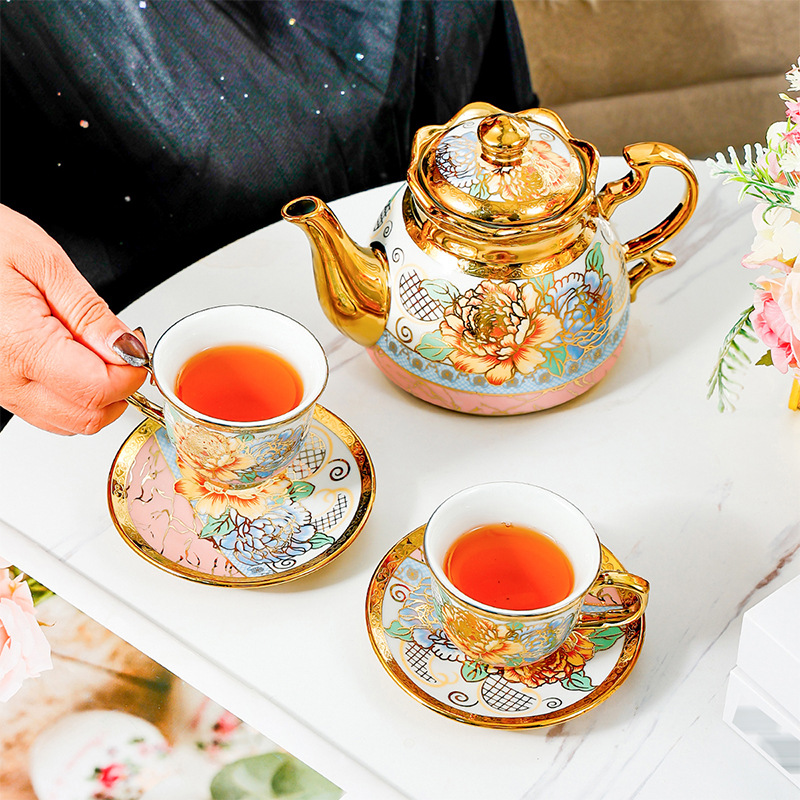 Set Teh Rumah Tangga Eropa 14  - Coffee Tea English ulasan dan harga