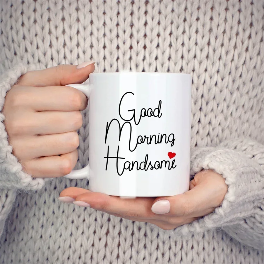 Mug Keramik Unik Good Morning  - Coffee Tea Good Morning ulasan dan harga