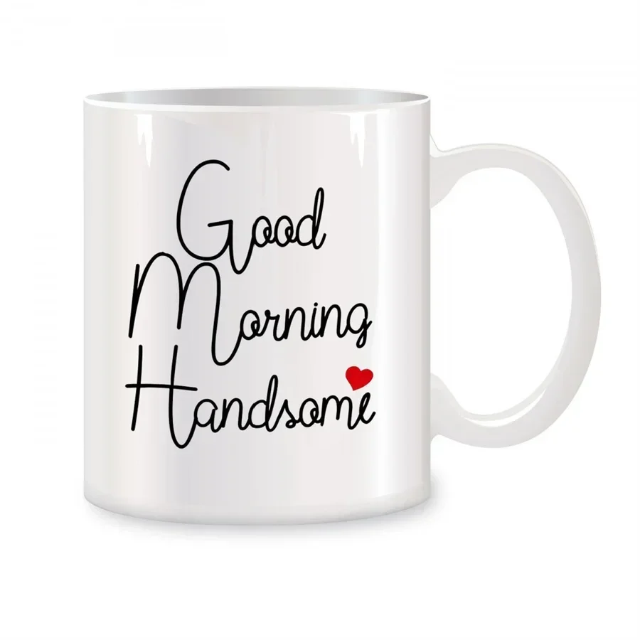 Mug Keramik Unik Good Morning  - Coffee Tea Good Morning ulasan dan harga